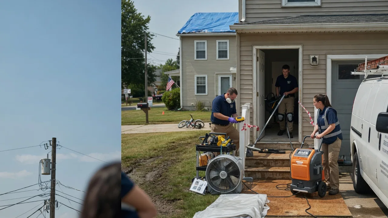 Water Damage Repair in Java, SD near me